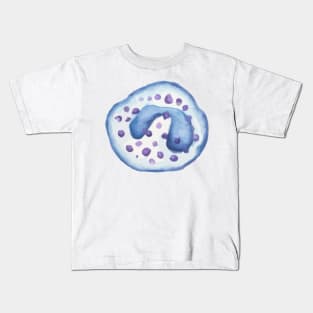 Basophil WBC white blood cell Kids T-Shirt